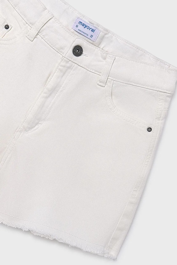 Lány Mayoral gyerek farmer rövidnadrág 275.8G.Junior.PPY2 fehér