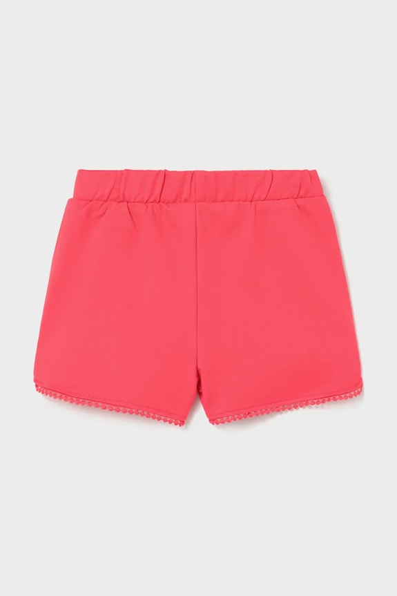 Mayoral pantaloni scurți copii 603.4H.Baby.PPY2 roz SS26