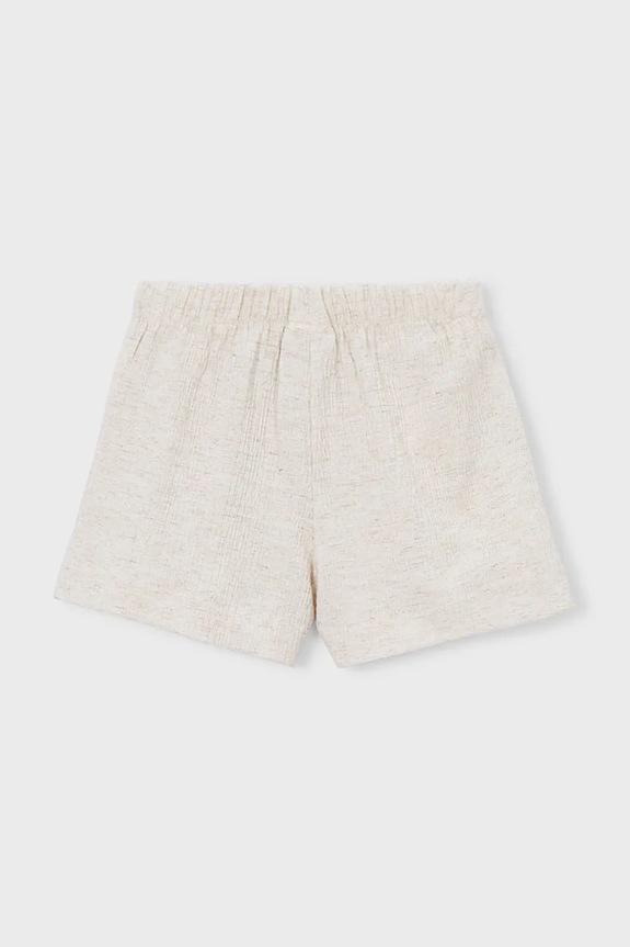 Fete Mayoral pantaloni scurți de in pentru copii 3219.6C.Mini.PPY2 bej