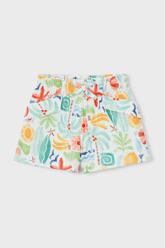 Otroške kratke hlače Mayoral 3221.6G.Mini.PPY2 pisana SS26