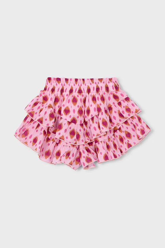 Mayoral gonne di cotone per bambini 3909.6H.Mini.PPY2 rosa SS26