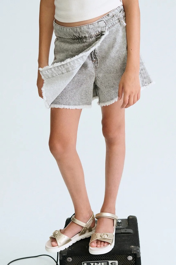 Mayoral gyerek farmer skort 6903.8F.Junior.PPY2 szürke