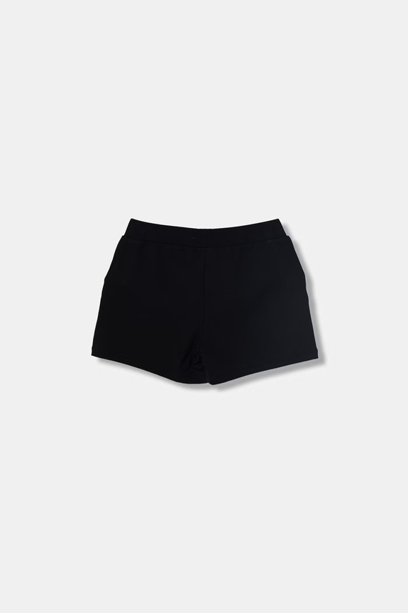 EA7 Emporio Armani Pantaloni scurți de trening copii din bumbac 7G000173.AF13135 negru SS26