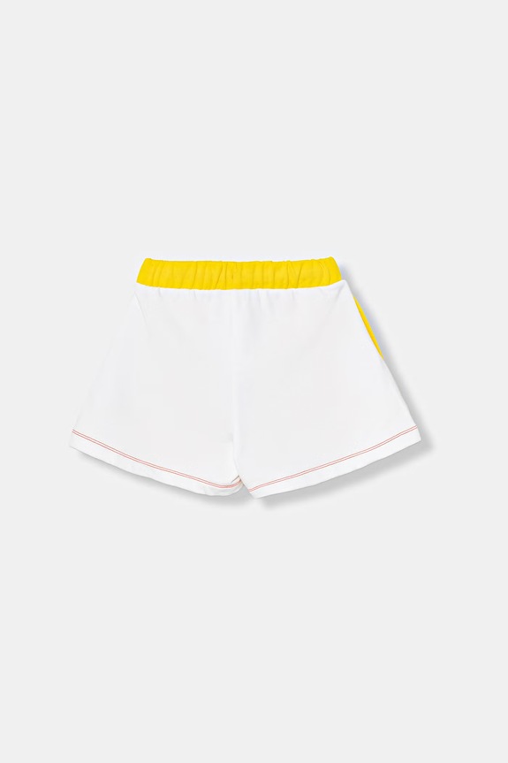 United Colors of Benetton Σορτς επίσημα Παιδικά βαμβακερά 3YZBC903M.G.Seasonal κίτρινο SS26