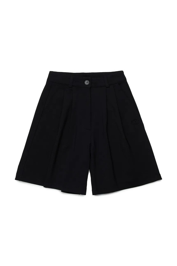 Diesel pantaloncini con viscosa per bambini PALLYN SHORTS tessuto nero J02674.KYATE