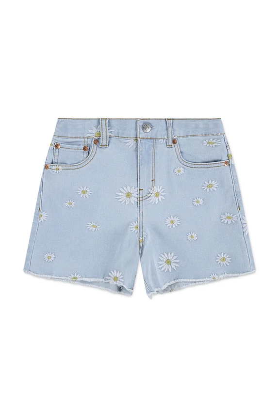 Dječje traper kratke hlače Levi's DAISY DENIM A LINE SHORT 4EP480 plava SS26