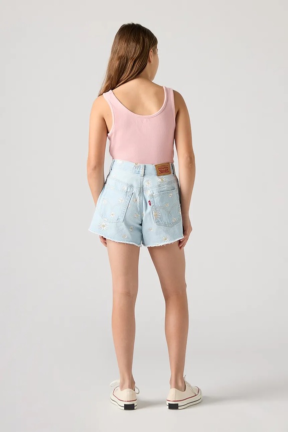 Dječje traper kratke hlače Levi's DAISY DENIM A LINE SHORT 4EP480