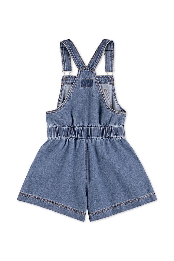 Dječje tregerice Levi's SHORTALL WITH TIE AT WAIST 3EP580 plava SS26