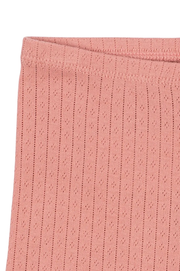 Fete Konges Sløjd pantaloni scurți din bumbac pentru copii MINNIE SHORT LEGGINGS GOTS KS105007.PPY2 roz