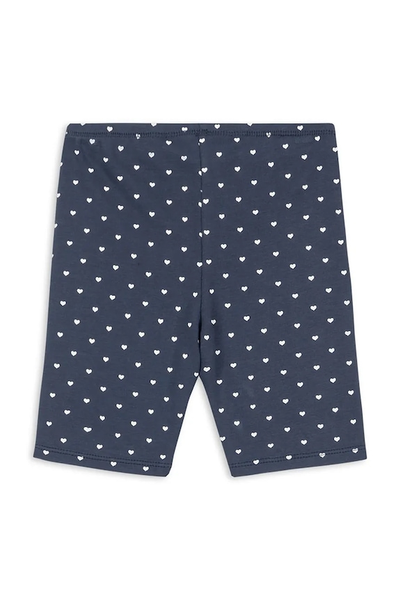 Παιδικό βαμβακερό σορτς Konges Sløjd CLASSIC SHORT LEGGINGS GOTS KS104733.PPY2 σκούρο μπλε SS26