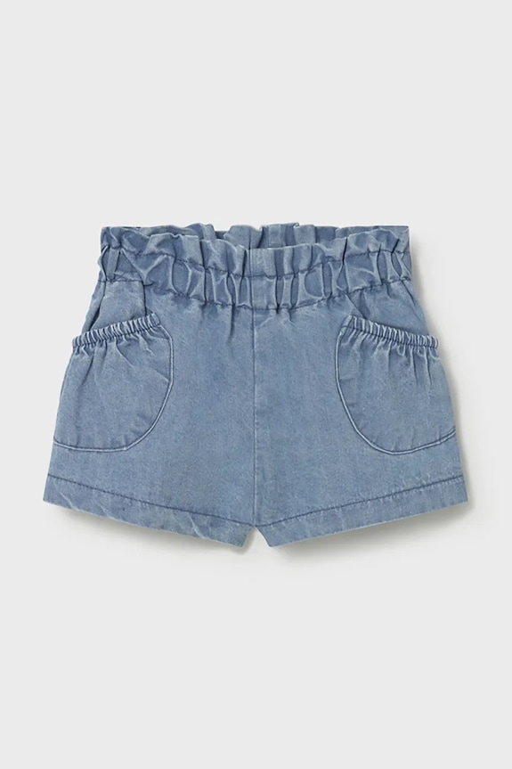 Mayoral Newborn pantaloni scurți bebe casual albastru 1285.2S.Newborn.PPY2