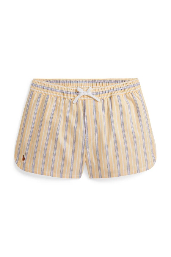 Polo Ralph Lauren szorty dziecięce bawełniane żółty 313A11732001