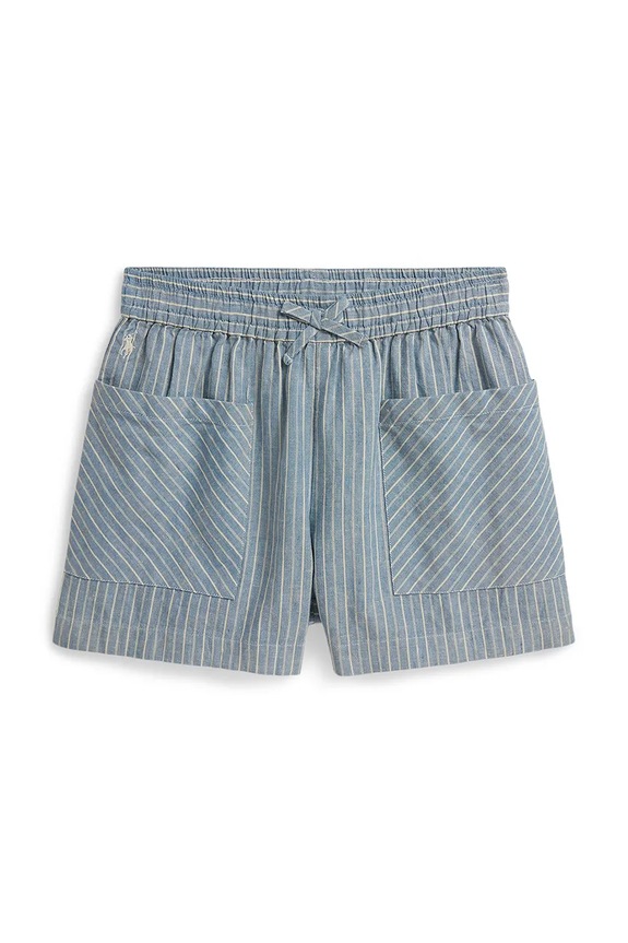 Polo Ralph Lauren pantaloni scurți copii din bumbac albastru 313A11964001