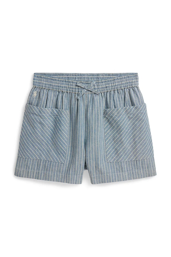 Polo Ralph Lauren pantaloni scurți copii din bumbac albastru 313A11964001