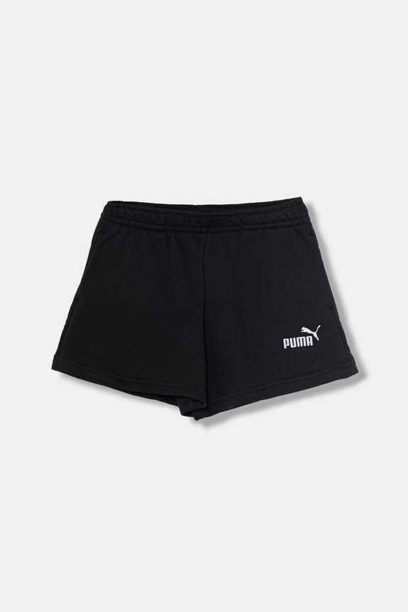 Puma σορτς επίσημα Παιδικά βαμβακερά ESS Small Logo Shorts μαύρο 684905