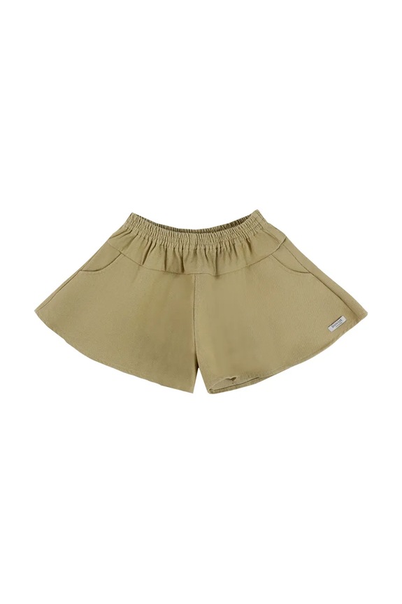 Dětské bavlněné šortky Donsje Mazena Shorts 4115000 zelená SS26