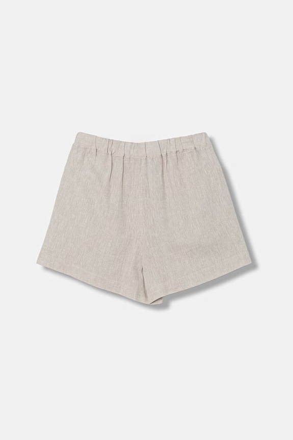 Patrizia Pepe pantaloni scurți pentru copii, cu in A713 7P0423 bej SS26