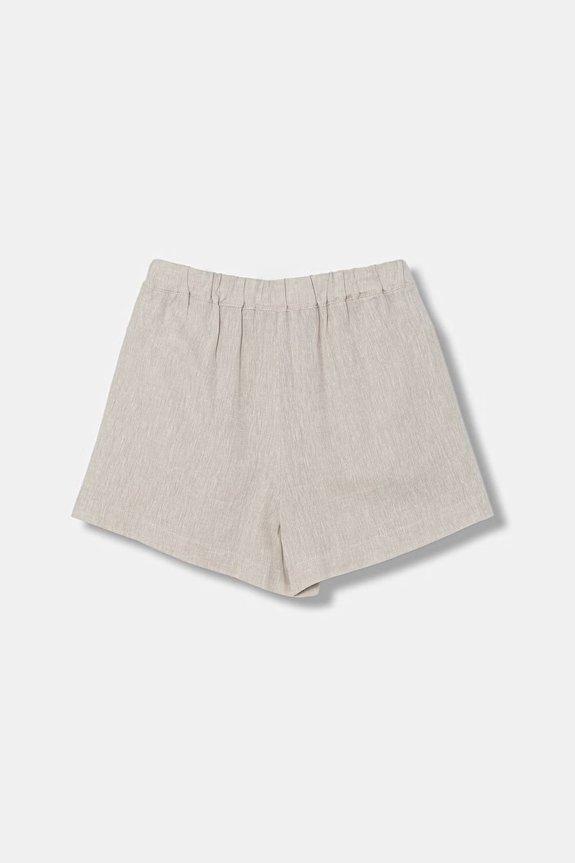 Patrizia Pepe pantaloni scurți pentru copii, cu in A713 7P0423 bej SS26