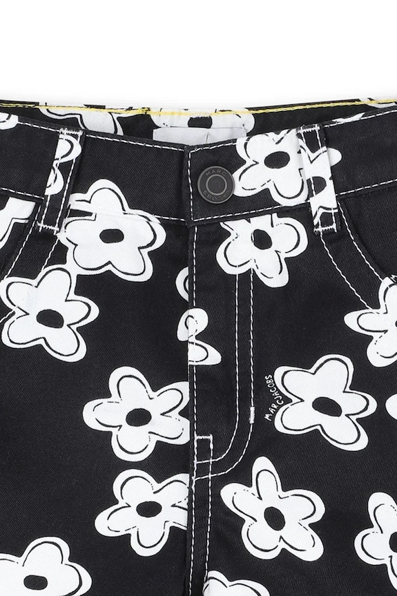 Deklice Otroške kratke hlače iz jeansa Marc Jacobs W60733.114.150 črna