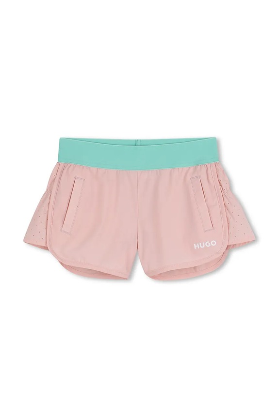 HUGO shorts bambino/a G01036.156.162 arancione SS26