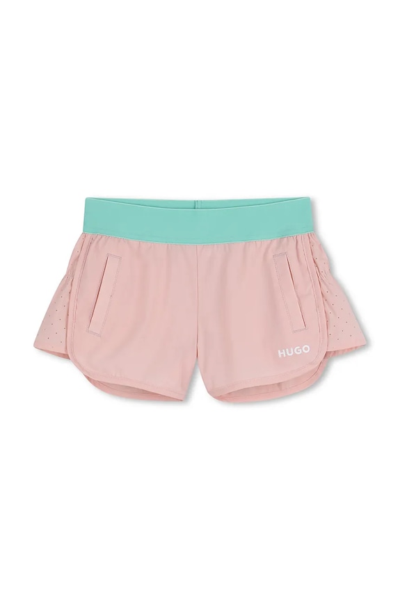 HUGO shorts bambino/a G01036.156.162 arancione SS26