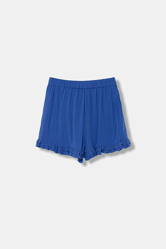 Dětské kraťasy Guess J6GD03.WG5S2.PPY2.M modrá SS26