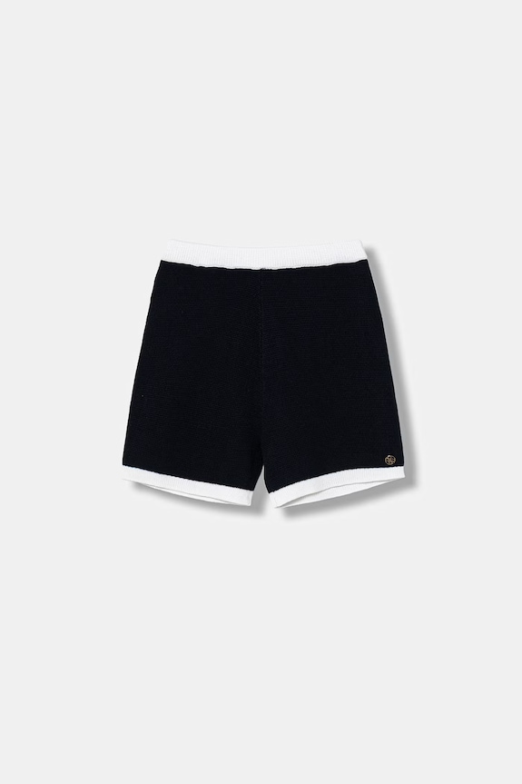 Dětské bavlněné šortky Guess pletenina námořnická modř J6GD07.Z5511.PPY2.M