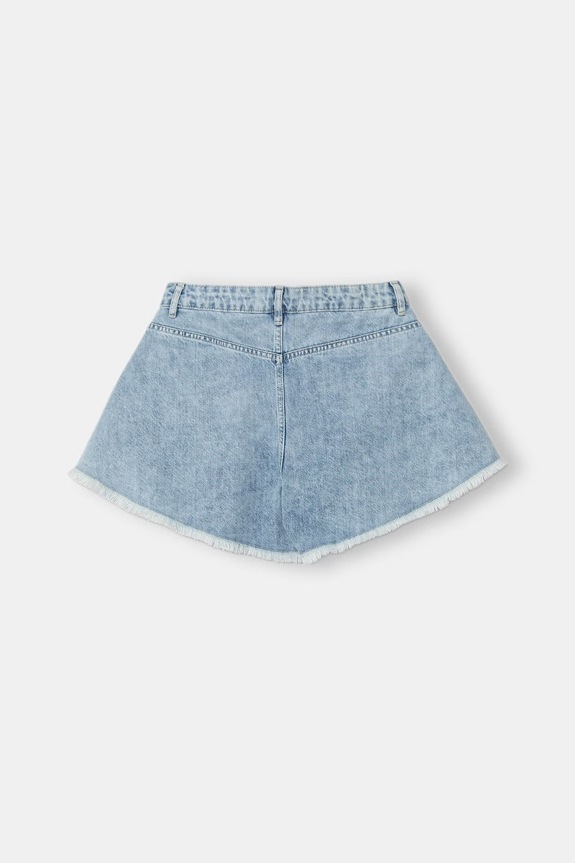 Guess szorty dziecięce jeansowe J6GD40.D45E0.PPY2.M niebieski SS26