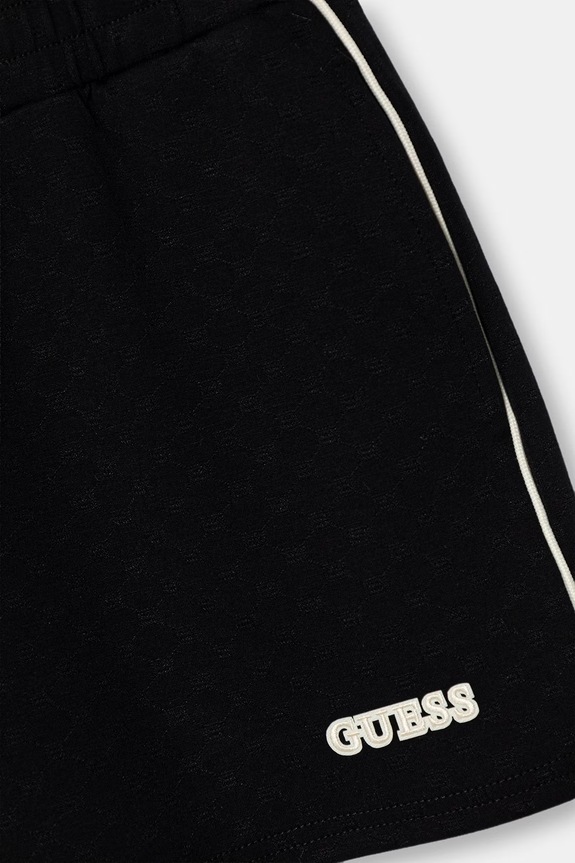 Dievča Guess teplákové šortky detské s viskózou J6GD38.KF972.PPY2.M čierna