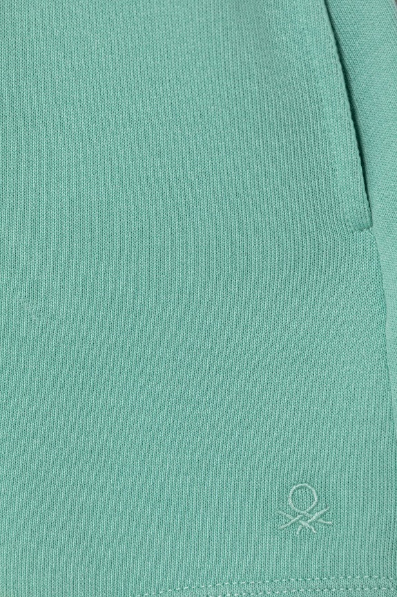 Dziewczynka United Colors of Benetton szorty dresowe dziecięce bawełniane 3J68C903O.G.Stagionale turkusowy