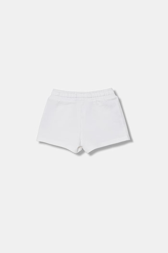 United Colors of Benetton pantaloni scurți de trening pentru copii, din bumbac 3J70G901R.P.Riproposto alb SS26