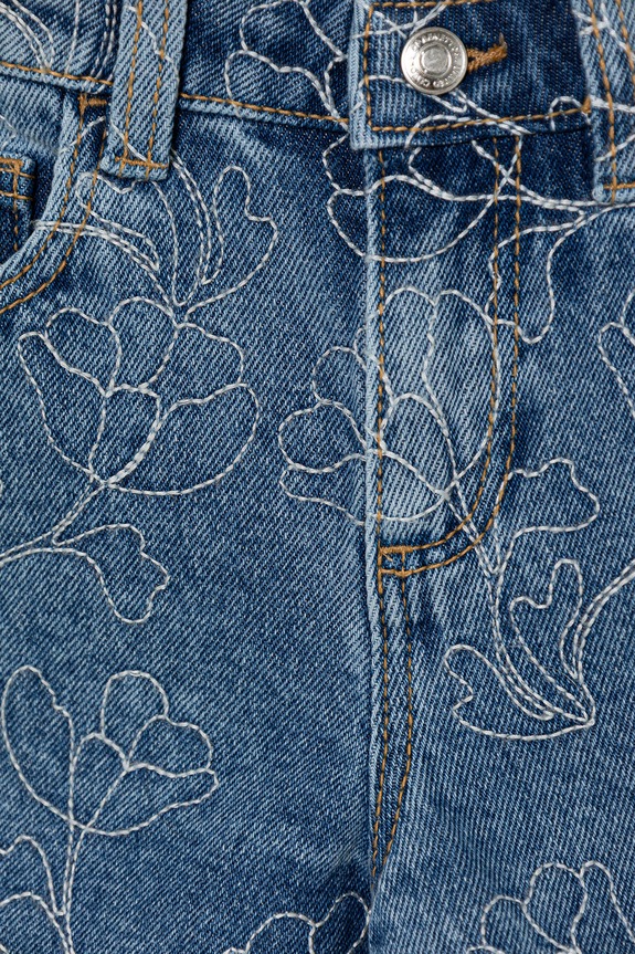 Dievča United Colors of Benetton šortky detské rifľové 4985G9038.P.Stagionale modrá