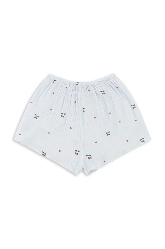 Konges Sløjd szorty dziecięce bawełniane COCO MINI SHORTS GOTS KS105323.PPY2 niebieski SS26