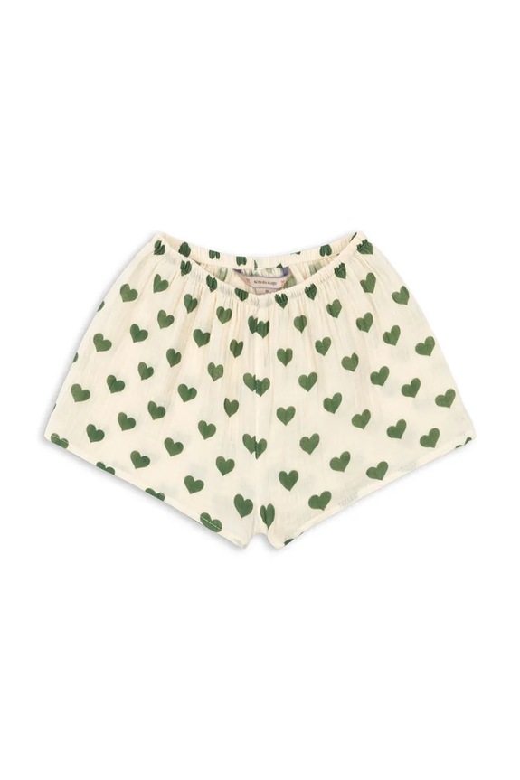 Konges Sløjd šortky dětské bavlněné COCO MINI SHORTS GOTS béžová KS105323.PPY2