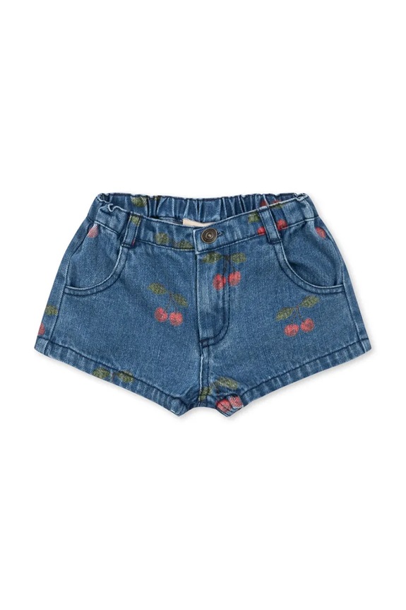 Konges Sløjd σορτς Παιδικά βαμβακερά MAGOT SHORTS GOTS σκούρο μπλε KS105463.PPY2