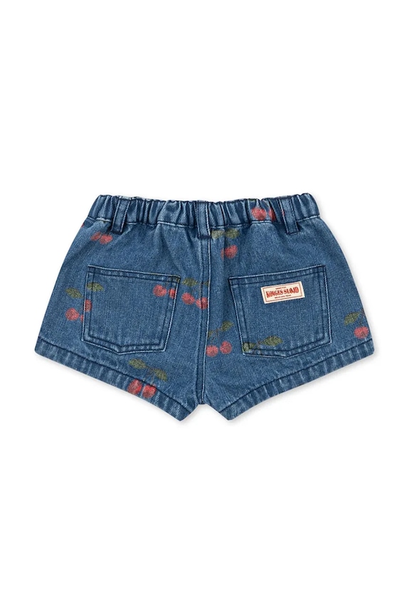 Konges Sløjd σορτς Παιδικά βαμβακερά MAGOT SHORTS GOTS KS105463.PPY2 σκούρο μπλε SS26
