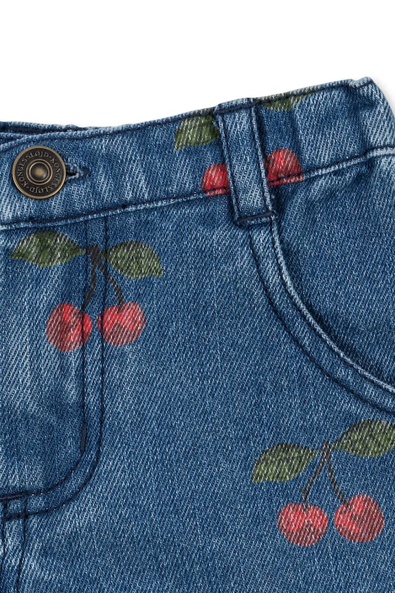 Konges Sløjd σορτς Παιδικά βαμβακερά MAGOT SHORTS GOTS σκούρο μπλε KS105463.PPY2