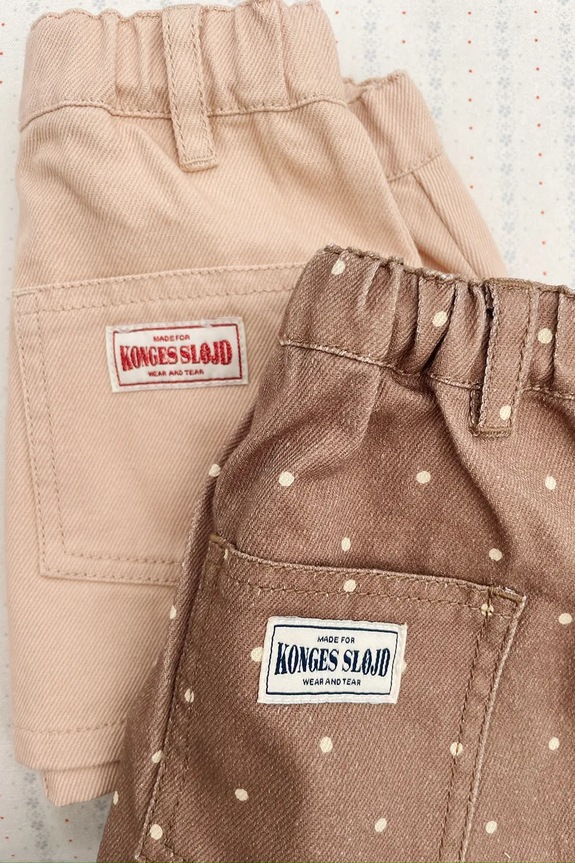 Konges Sløjd pantaloni scurți pentru copii, din bumbac MAGOT SHORTS GOTS KS105463.PPY2