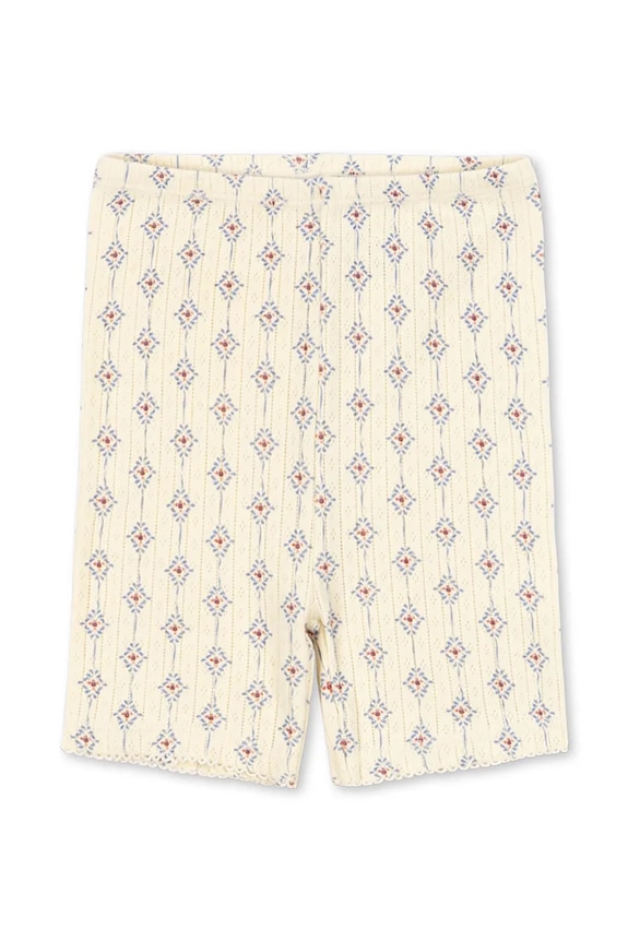 Konges Sløjd σορτς παιδικά βαμβάκι MINNIE SHORT LEGGINGS GOTS μπεζ KS105481.PPY2