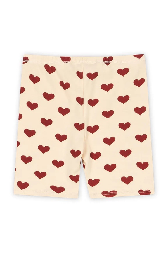 Konges Sløjd šortky detské s bavlnou BASIC SHORT LEGGINGS GOTS KS105658.PPY2 béžová SS26