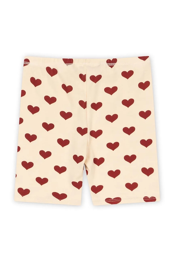 Konges Sløjd σορτς παιδικά με βαμβάκι BASIC SHORT LEGGINGS GOTS KS105658.PPY2 μπεζ SS26