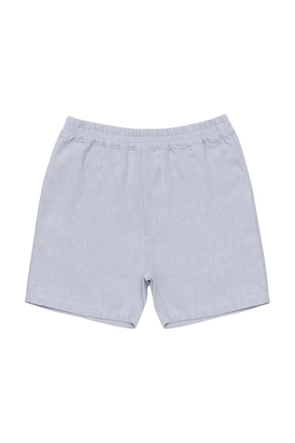 Donsje szorty sportowe dziecięce bawełniane Plom Shorts niebieski 4112600