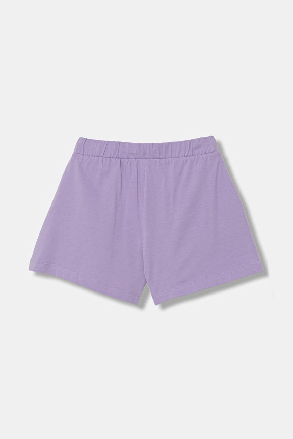 United Colors of Benetton Σορτς επίσημα παιδικά βαμβακερά 3BL0C903I.G.season.PPY2 μωβ SS26