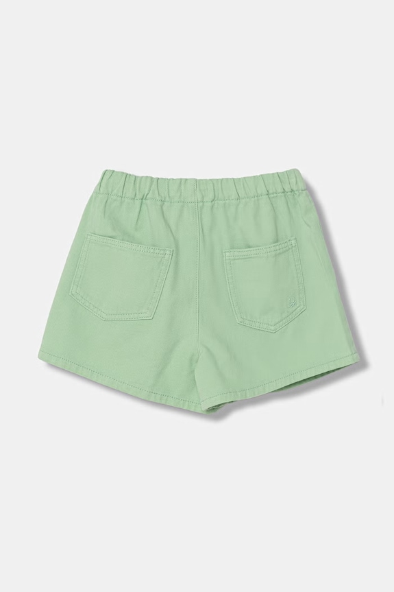 United Colors of Benetton σορτς παιδικά ντένιμ 4PYAC904Y.G.seasonal πράσινο SS26