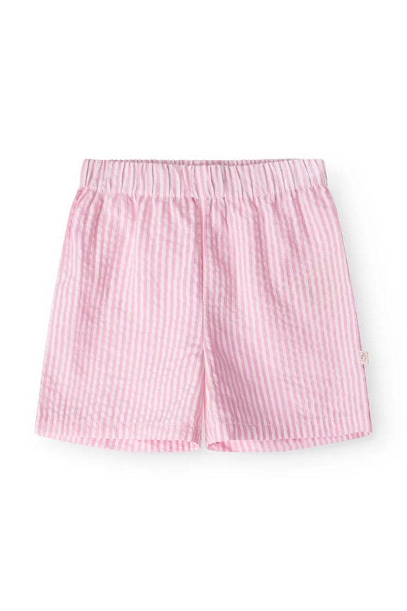 That's mine šortky detské bavlnené Isa shorts 152563.G ružová SS26