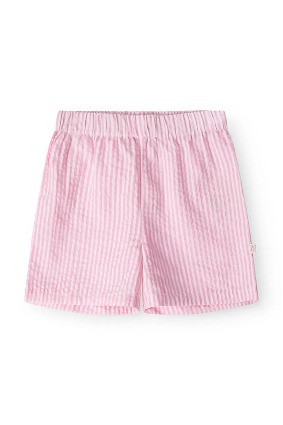 That's mine šortky detské bavlnené Isa shorts 152563.G ružová SS26