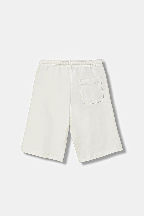 Otroške bombažne kratke hlače Diesel PXGINSHORT SHORTS J02684.0GEAD bela SS26