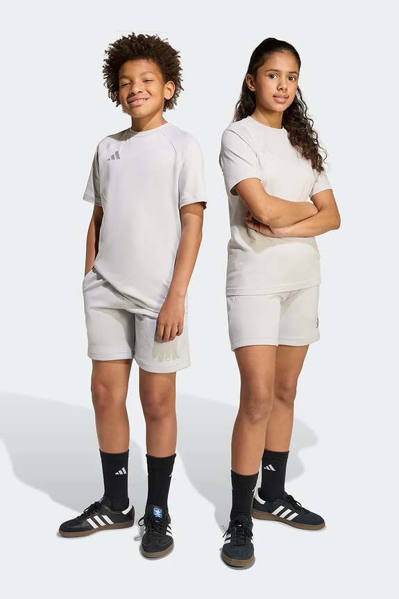 adidas Performance gyerek rövidnadrág sima szürke JY5939