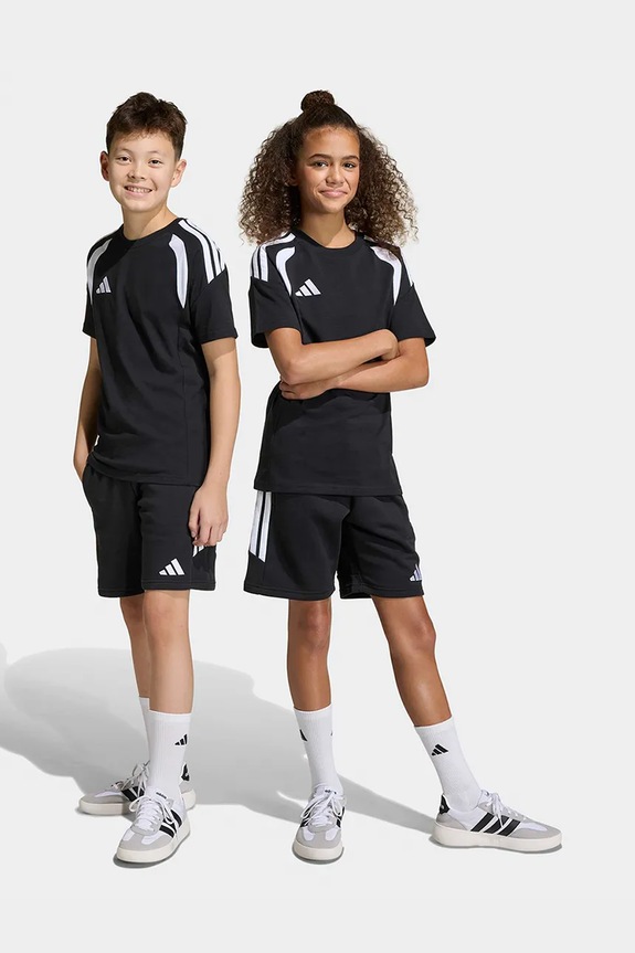 Dječje kratke hlače adidas Performance pletivo crna JY9684
