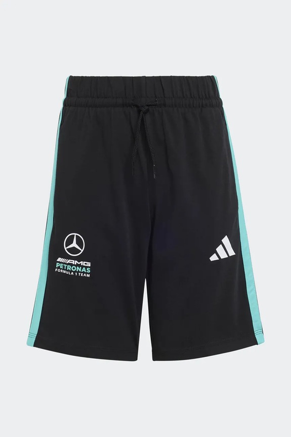 Детские хлопковые шорты adidas Performance MERCEDES casual чёрный KE5920